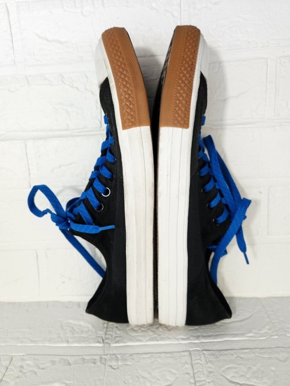Converse Chuck Taylor All Star Tri-Panel Sneakers Men Size 12 Blue Black Casual - Picture 4 of 9